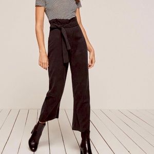 BNWT Reformation BlK Wide Leg Pant
